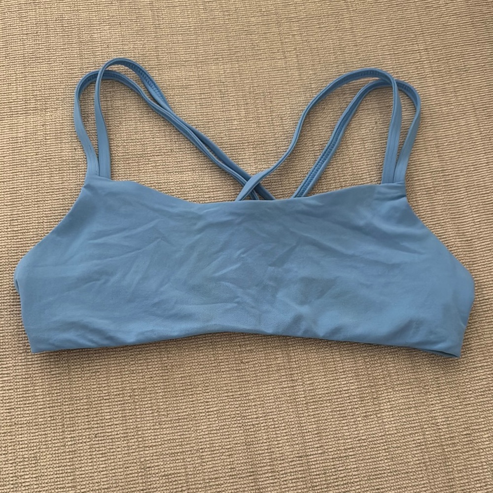 Jolyn Blue Bikini Top